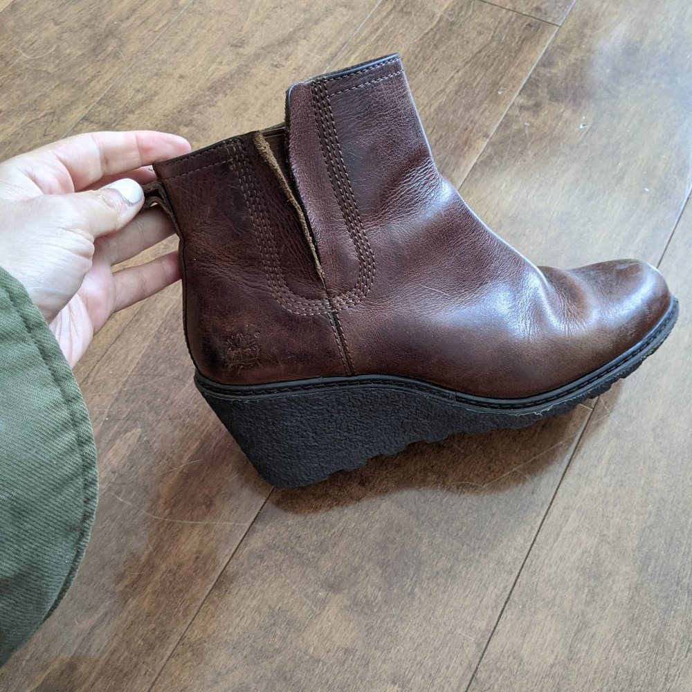 Timberland Wedged Ankle Boots